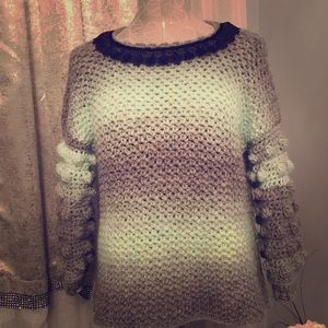 Women crochet sweater